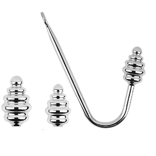 Hook Anal Set Screw-in 8826 Ribbed GreatBenefit 0626
